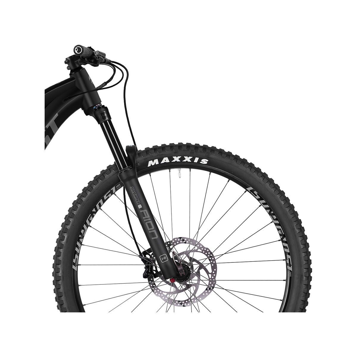 Ghost Hybride SL AMR S1.7+ AL, night black/urban gray/iridium silver - Bild 7