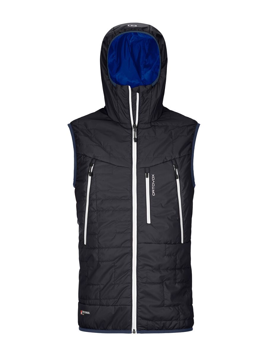 Ortovox Swisswool Piz Boè Vest M, black raven - Bild 1