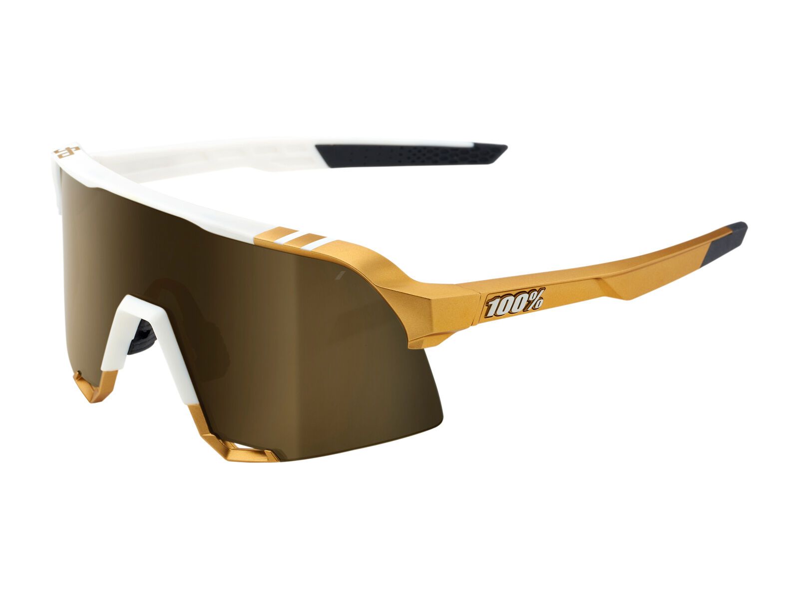 100% S3 Peter Sagan LTD - Gold Mirror, weiß/gold - Bild 1