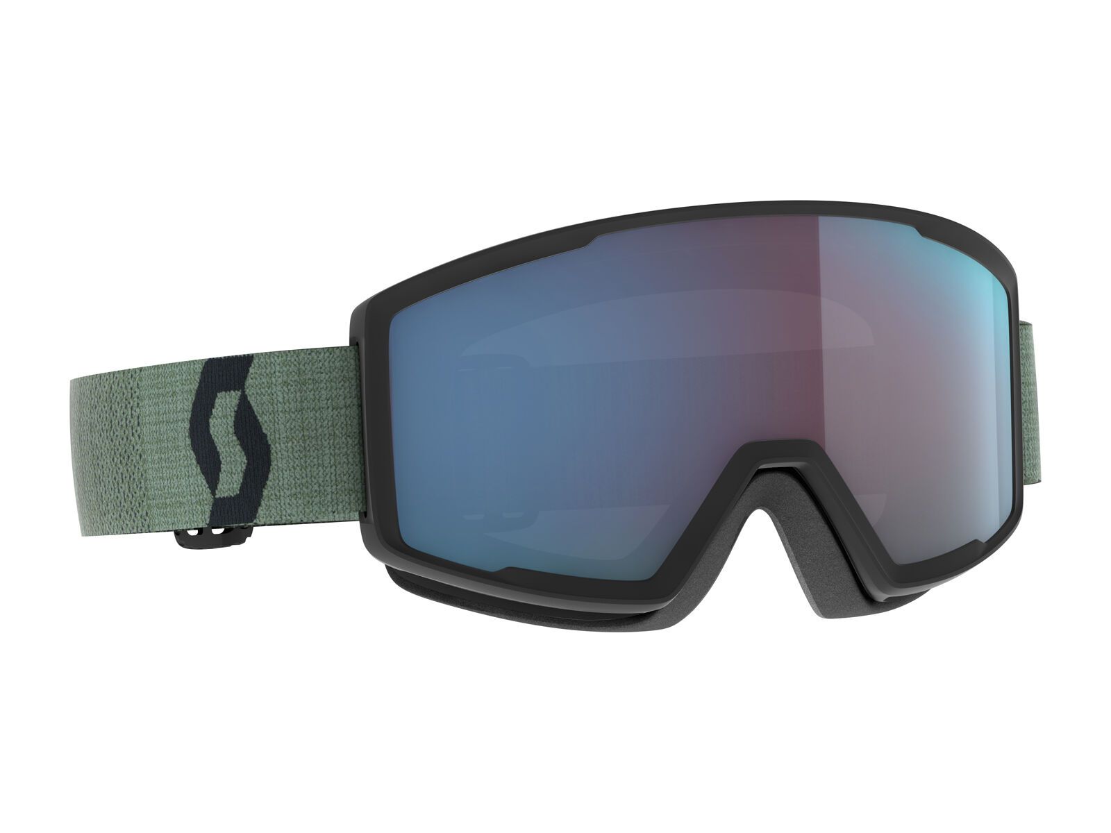 Scott Factor Pro, Enhancer Blue Chrome / soft green/black - Bild 1