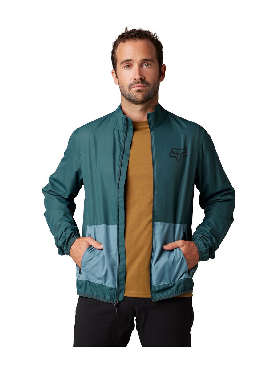 Fox Ranger Wind Jacket, emerald - Bild 3