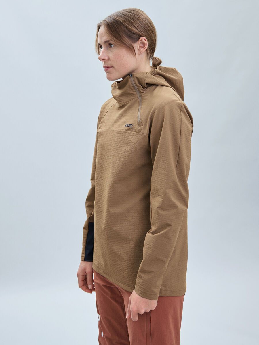 POC W's Mantle Thermal Hoodie, jasper brown - Bild 5