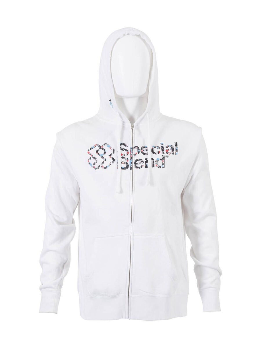 Special Blend Struggle Wordmark Zip Hoodie, white - Bild 2