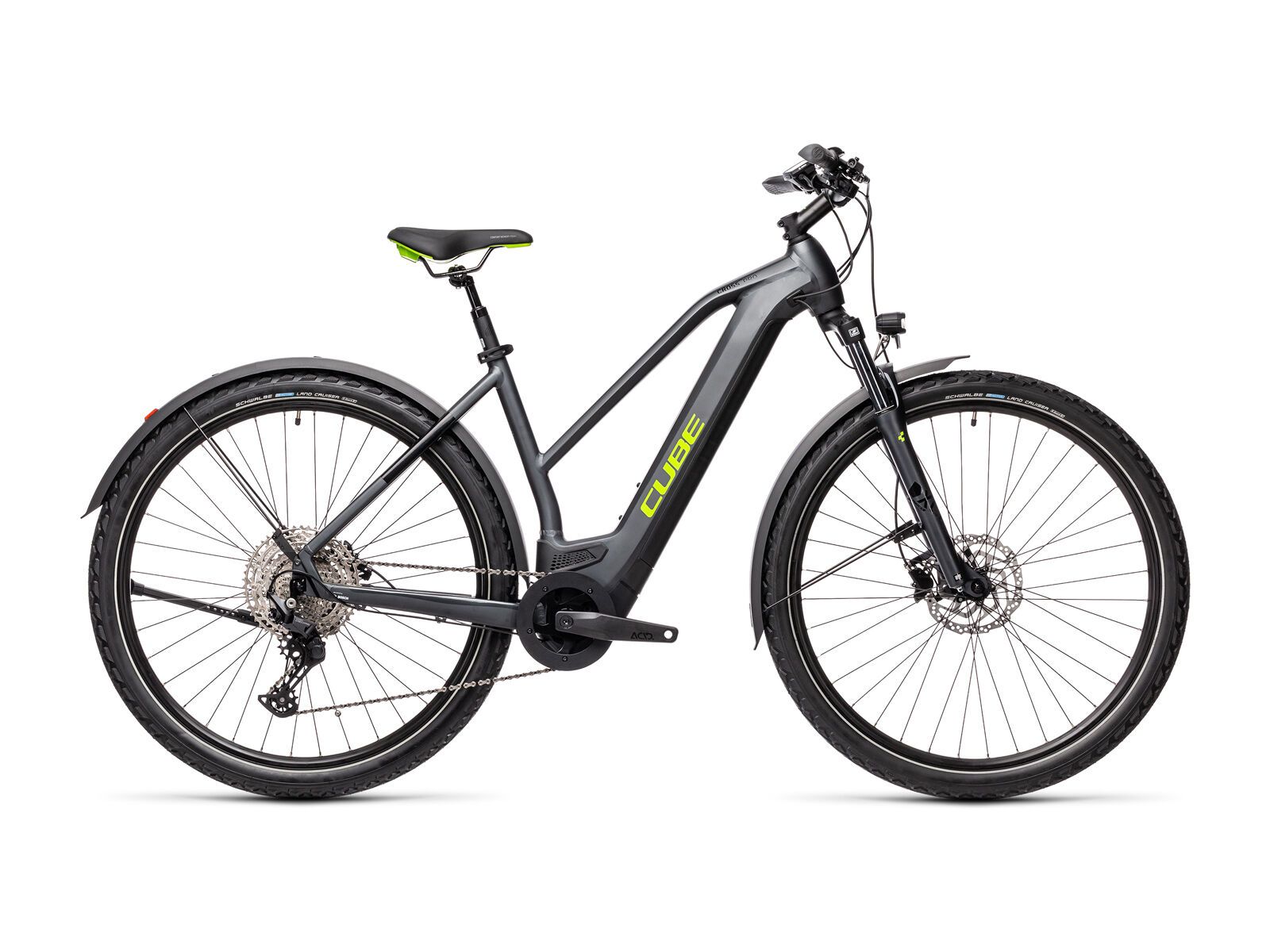 Cube Cross Hybrid Pro Allroad 500 Trapeze, iridium´n´green - Bild 1