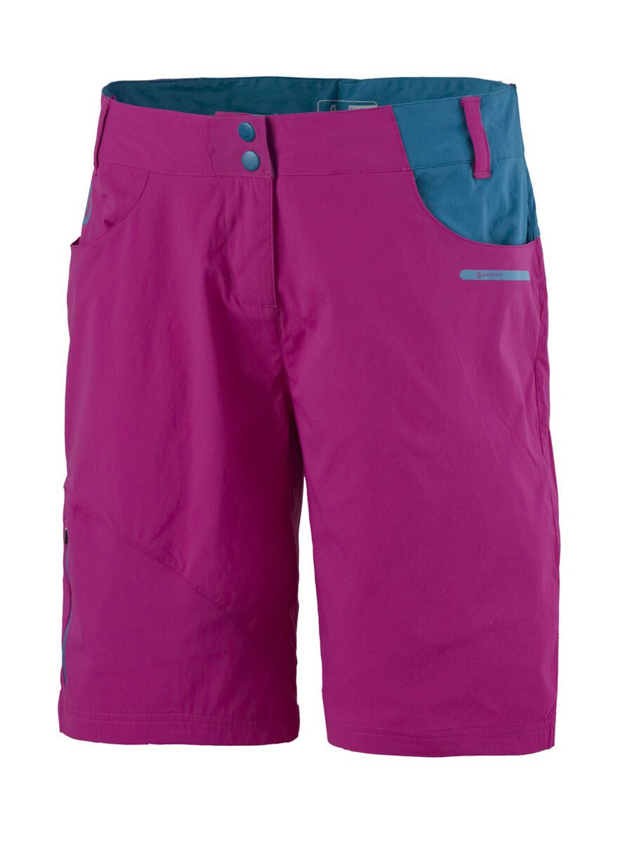 Scott Womens Trail MTN Stretch Shorts, festival purple/seaport blue - Bild 1