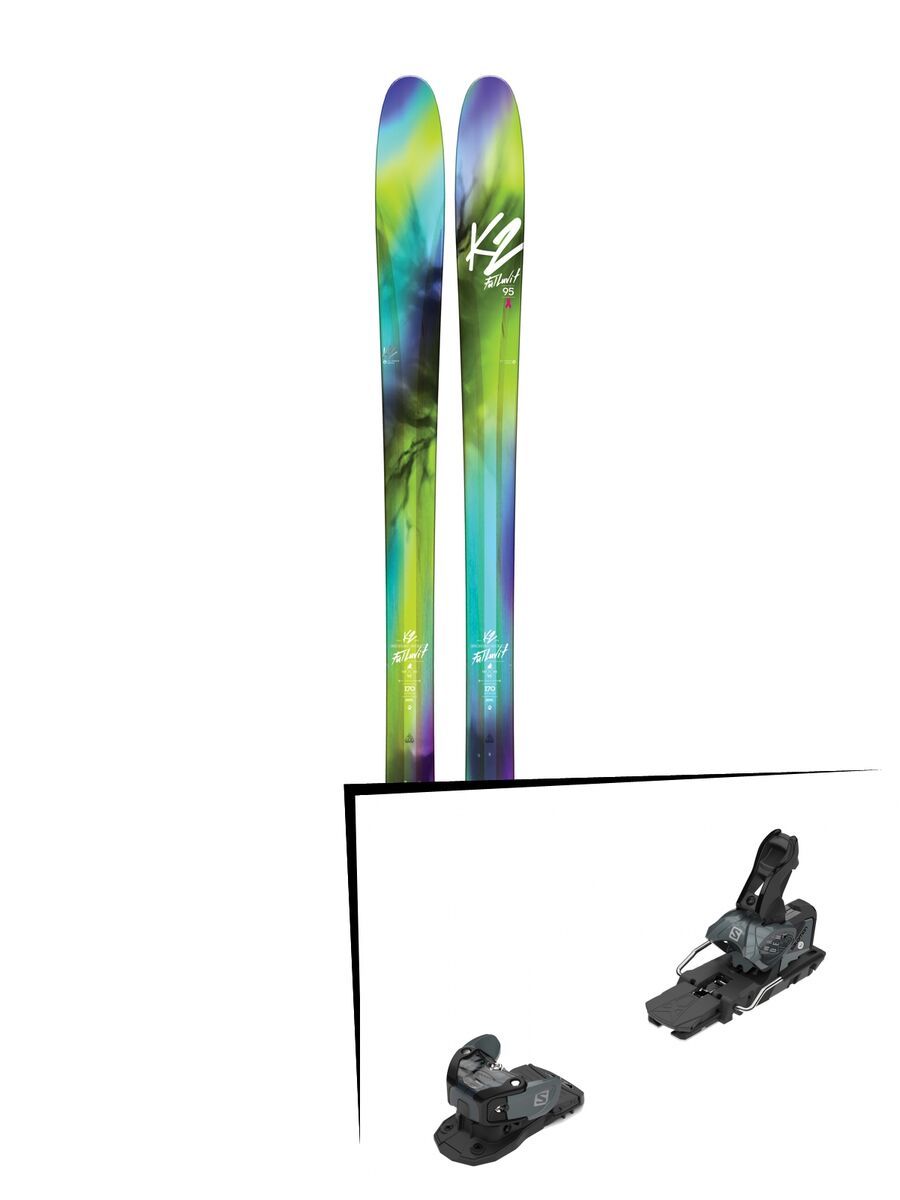 Set: K2 SKI FulLUVit 95 2017 + Salomon Warden MNC 13 (2212340) - Bild 1