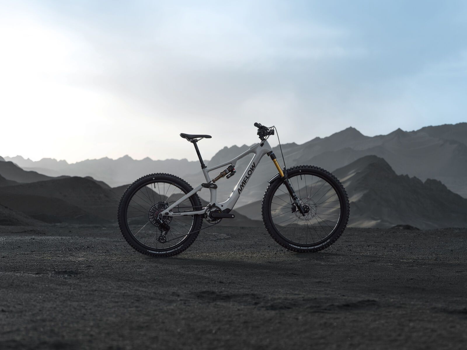 Amflow Amflow PX Carbon Pro - 700 Wh, mondstein‑grau - Bild 37