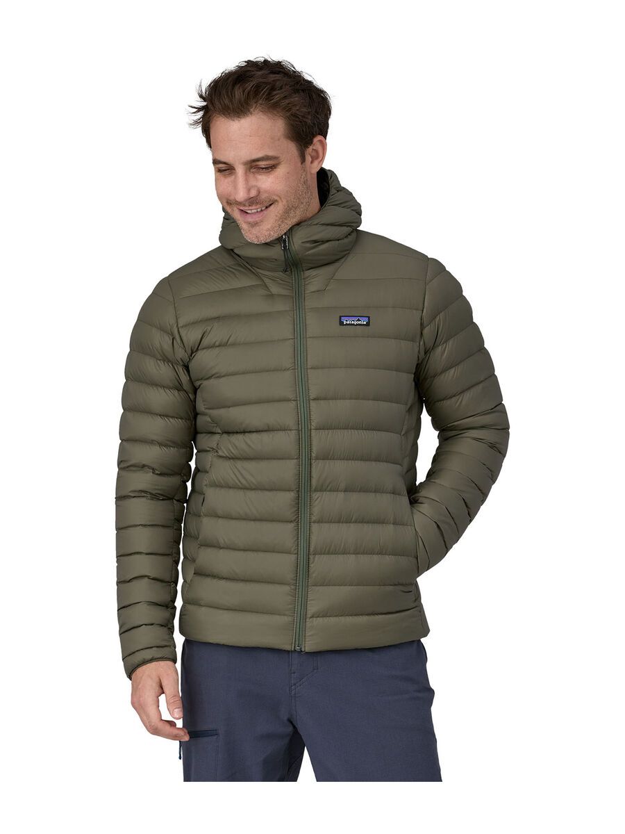 Patagonia Men's Down Sweater Hoody, basin green - Bild 2