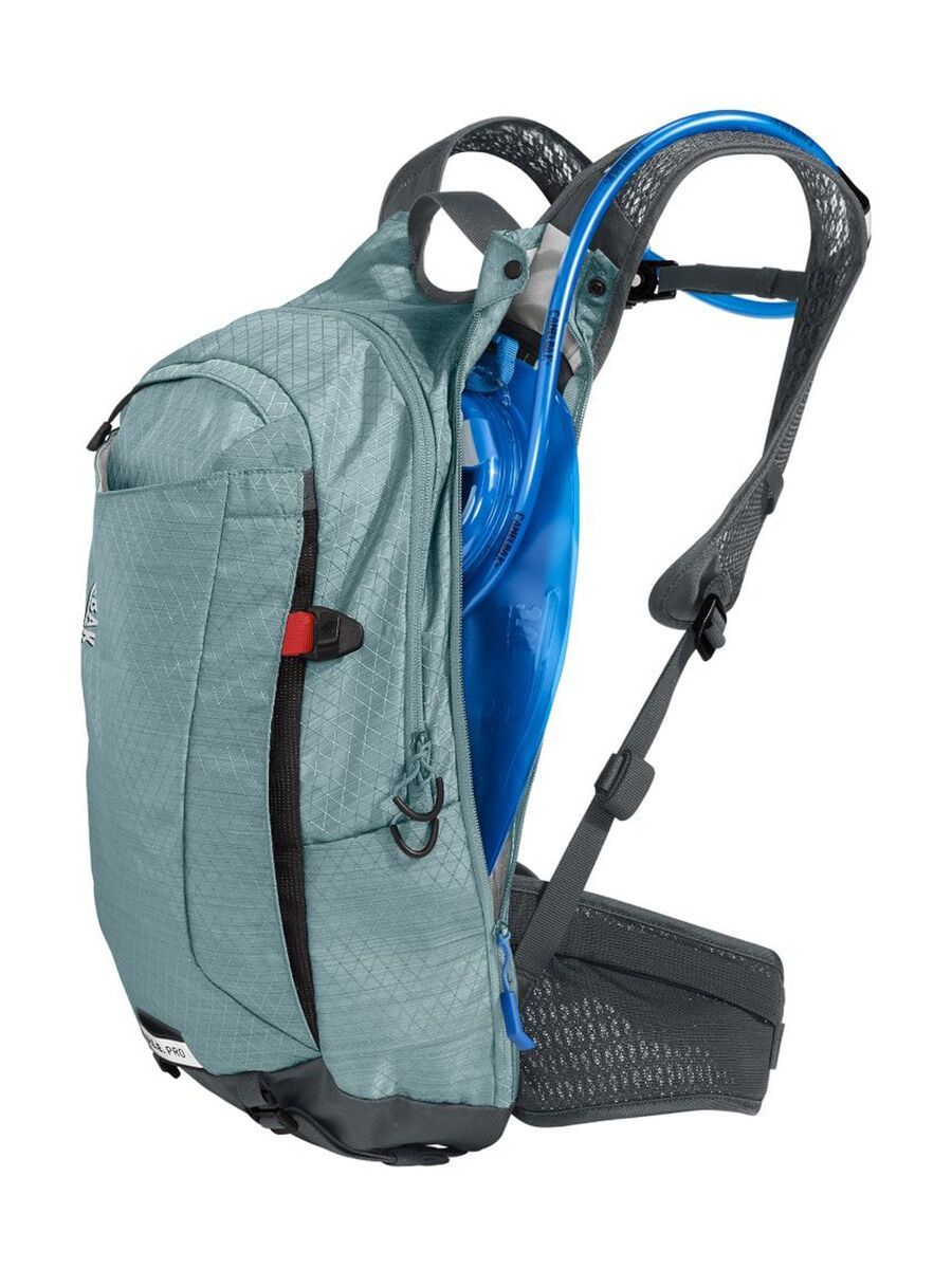 Camelbak Damen M.U.L.E. Pro Trinkrucksack 14 L + 3 L Reservoir, mineral blue/charcoal - Bild 11