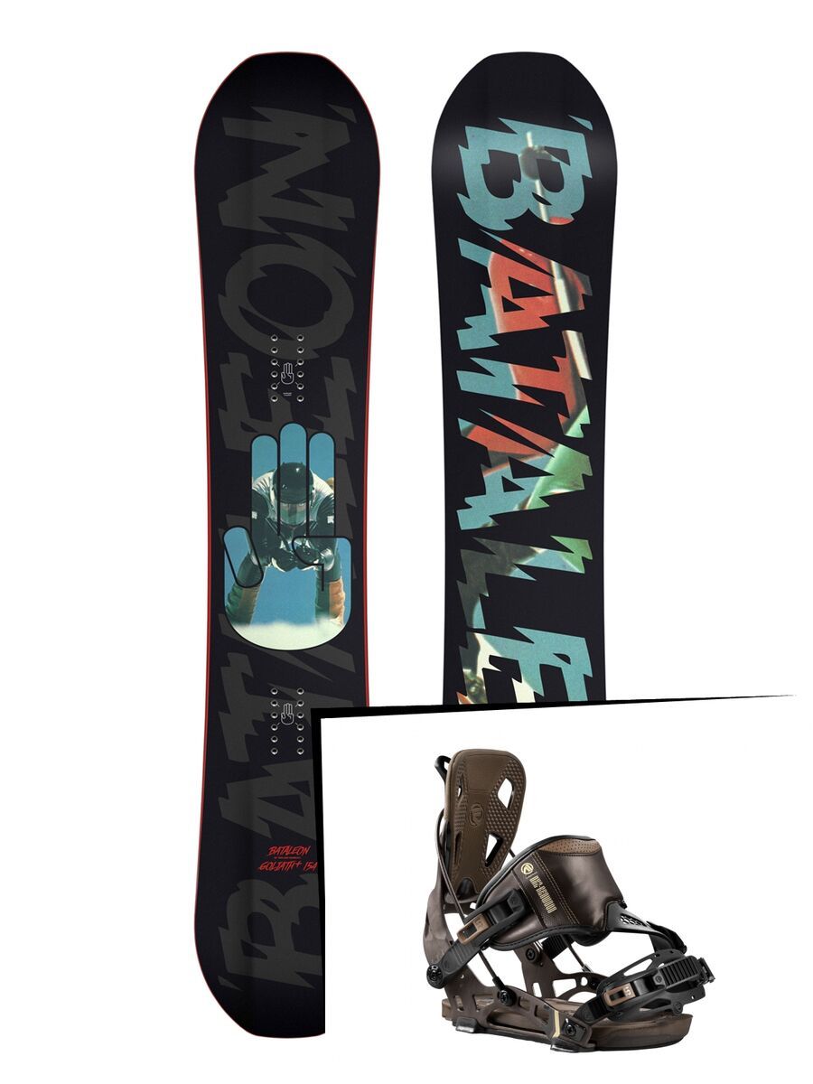 Set: Bataleon Goliath + 2017 + Flow NX2-Redwood Hybrid (1718324S) - Bild 1