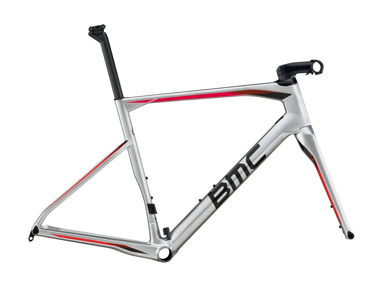 BMC Roadmachine 01 Frameset DTi, silver red - Bild 1