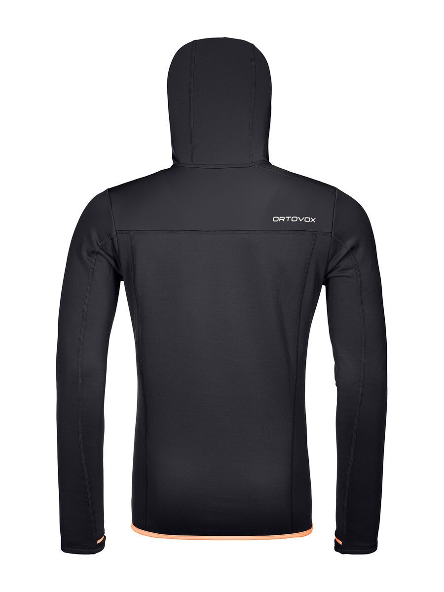 Ortovox Merino Fleece Hoody M, black raven - Bild 2