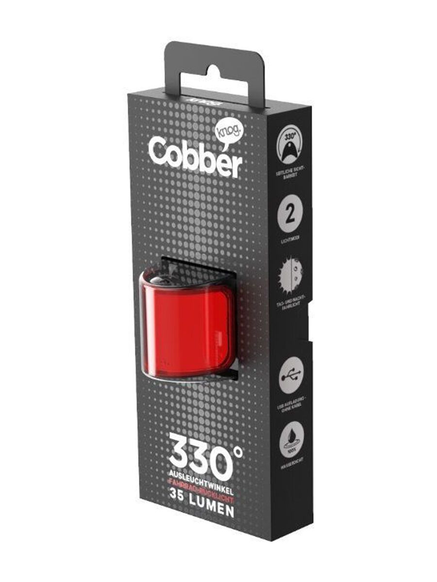 Knog Lil’ Cobber Rear, black - Bild 5