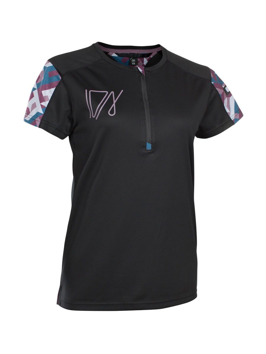 ION Tee Half Zip SS Traze Wms, black - Bild 1