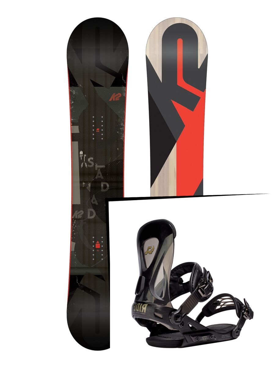 Set: K2 Standard 2018 + Ride Revolt black - Bild 1