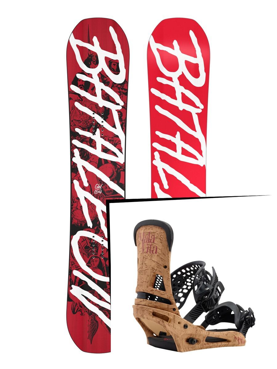 Set: Bataleon G.W 2017 + Burton Malavita (1712852S) - Bild 1