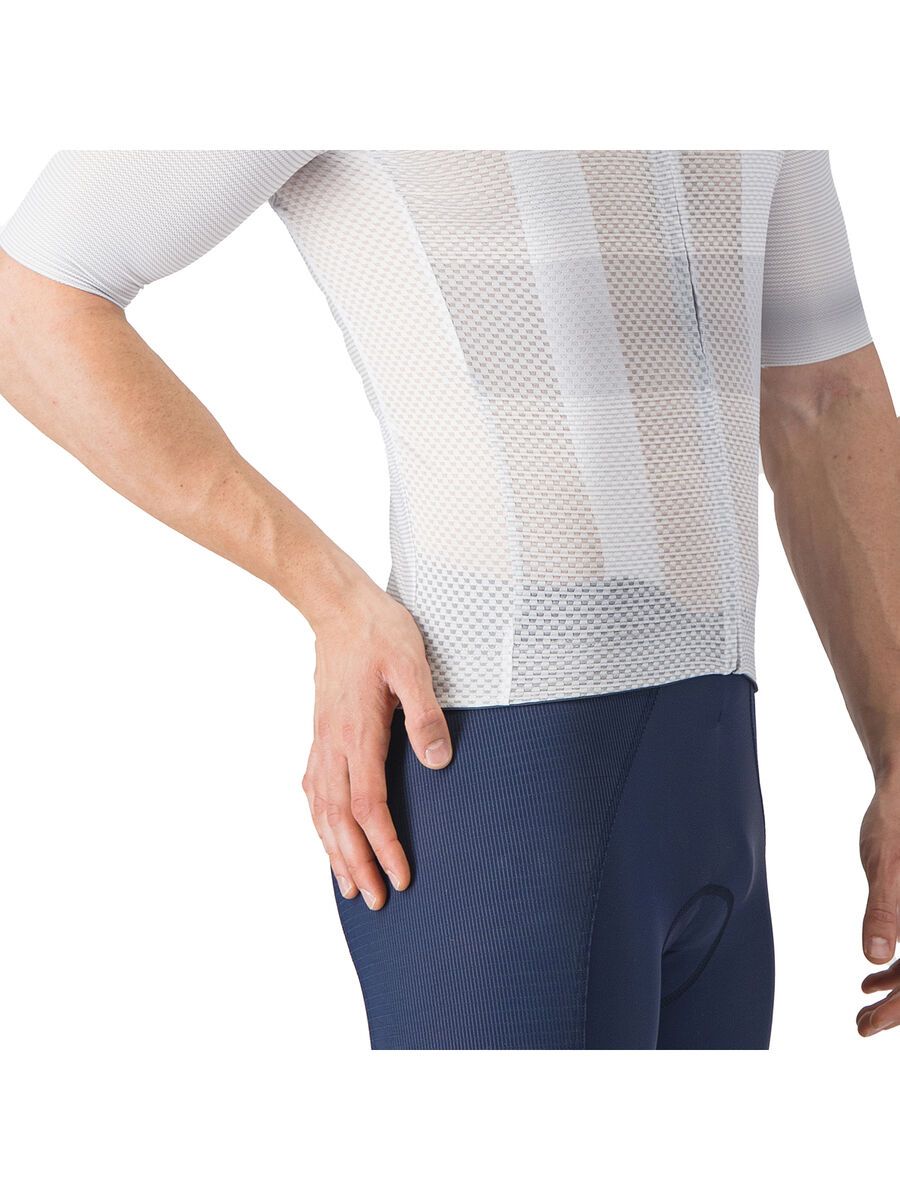 Castelli Climber's A/C Jersey, silver gray/red - Bild 6