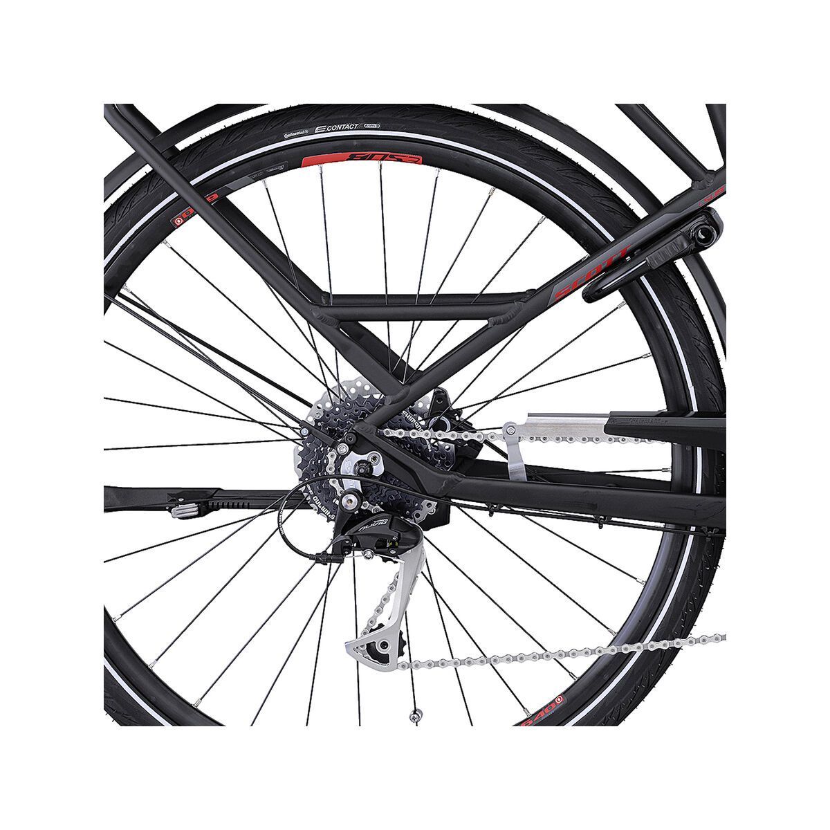 Scott E-Sub Comfort Men, black/red - Bild 4