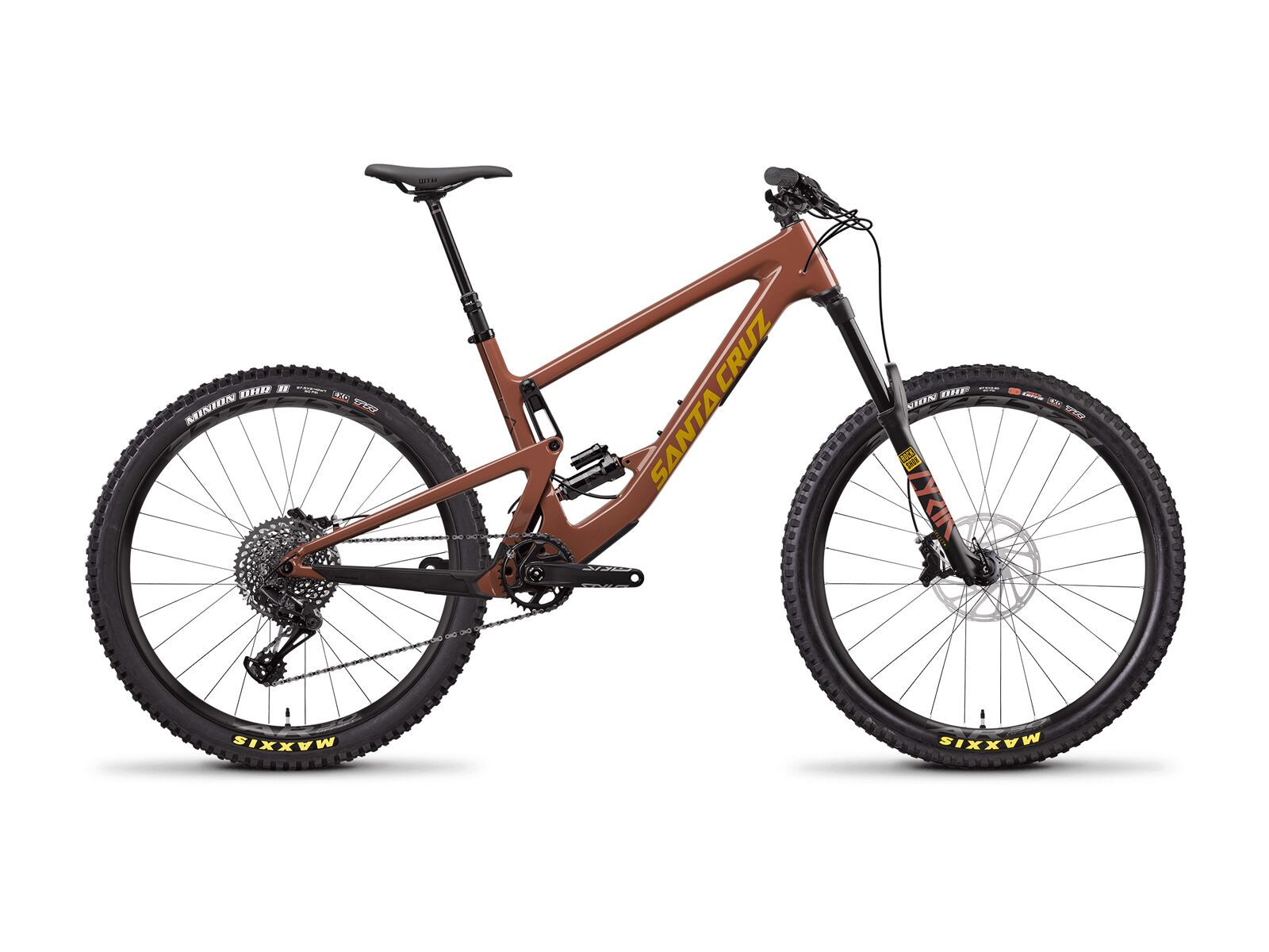 Santa Cruz Bronson C S, red tide and yellow - Bild 1