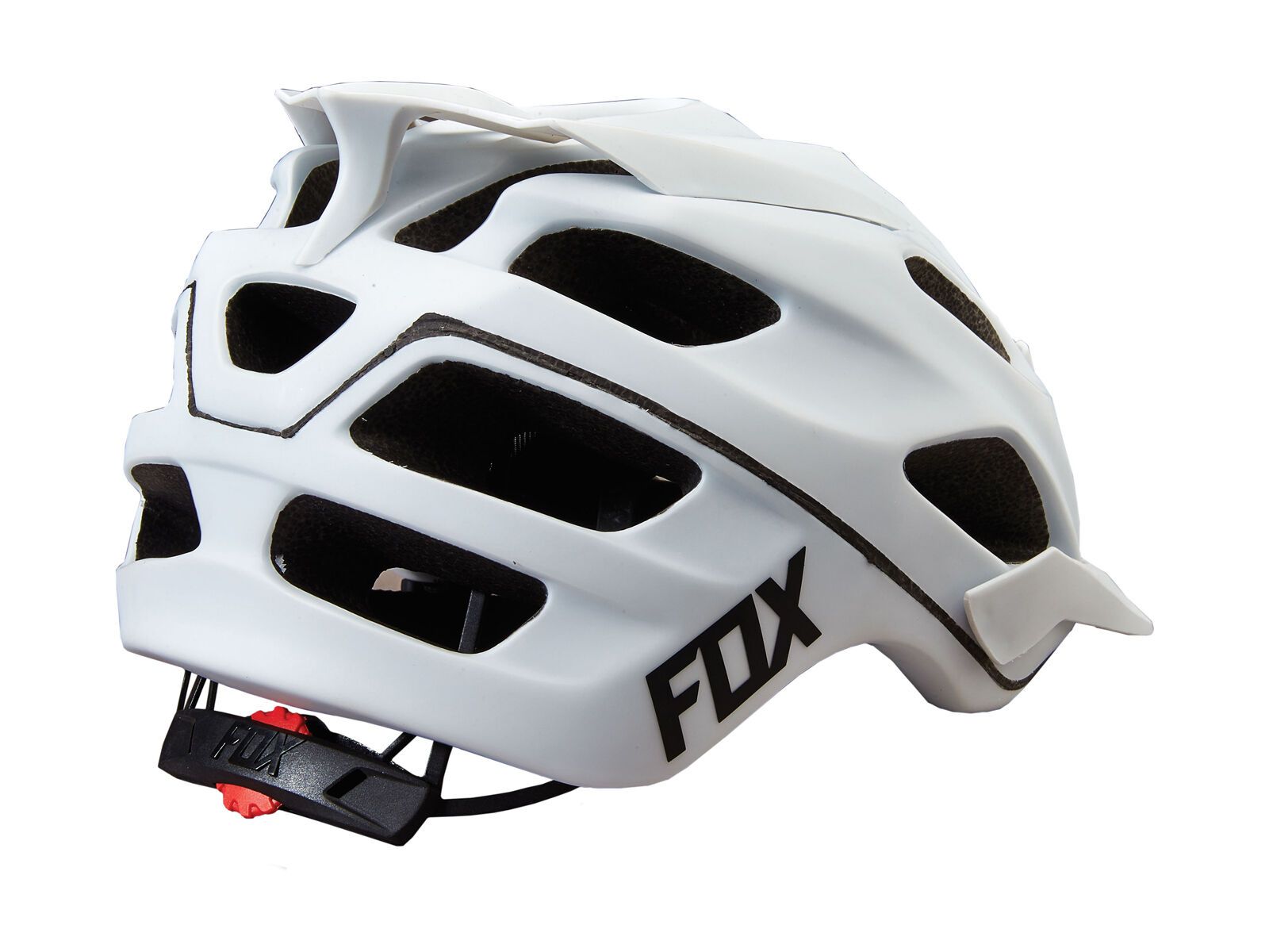 Fox Flux Helmet, matte white - Bild 2