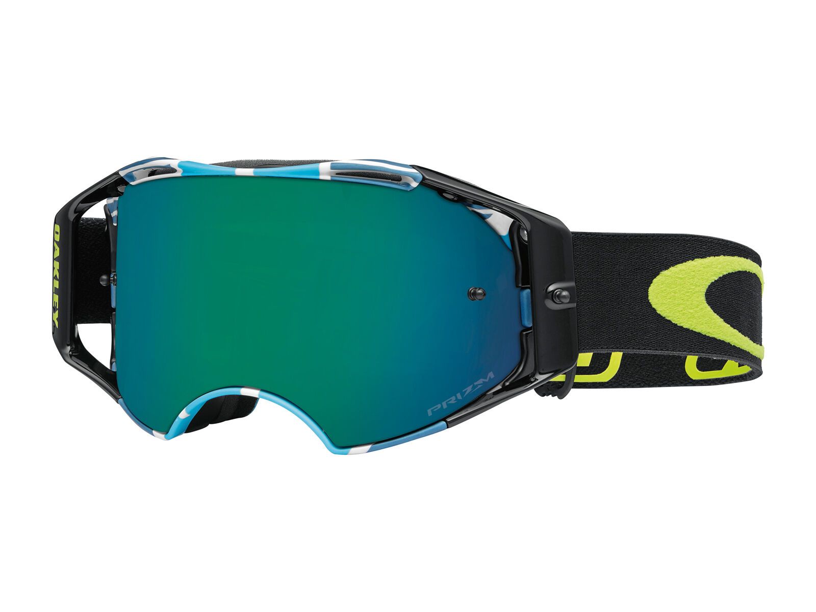 Oakley Airbrake MX Prizm, speed stripe/Lens: prizm mx jade - Bild 1