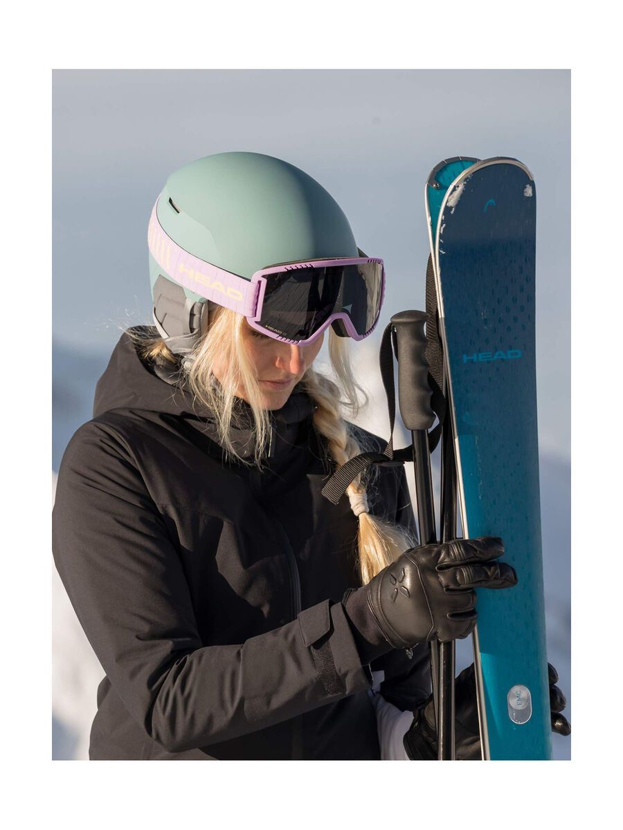 Head Super Joy + Protector SLR 11 GW, matt black/speed blue - Bild 9