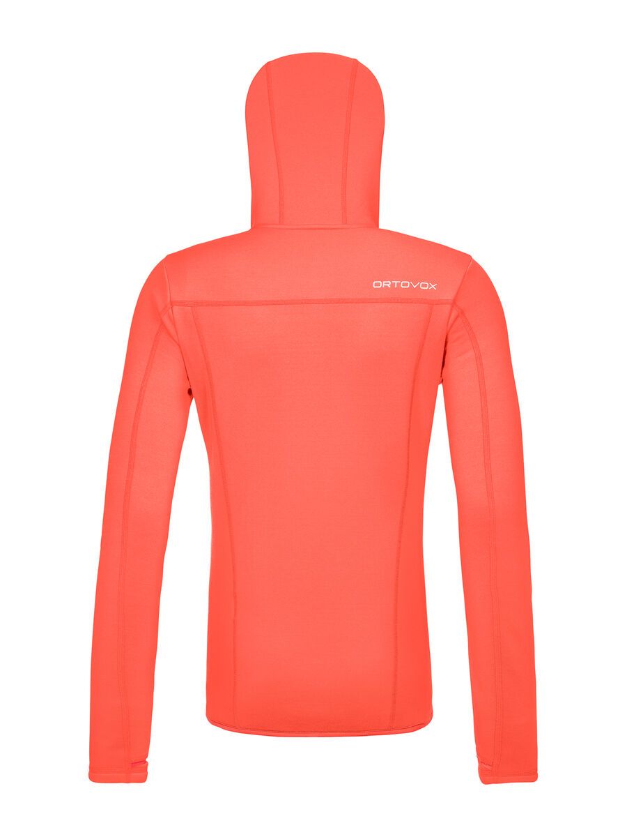 Ortovox Merino Fleece Hoody W, coral - Bild 2