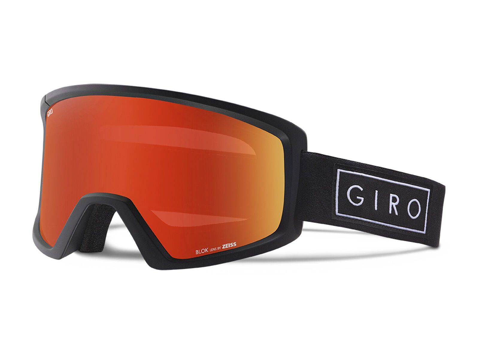 Giro Blok, black bar, amber scarlet - Bild 1