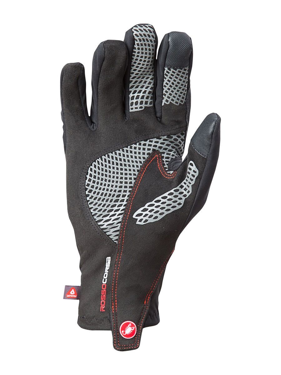 Castelli Spettacolo RoS Glove, black/red - Bild 2