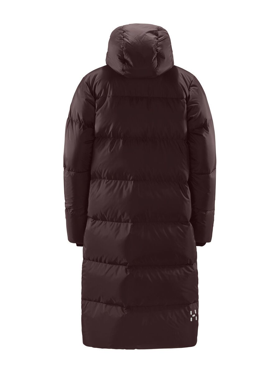 Haglöfs Long Down Parka Women, burgundy brown - Bild 2