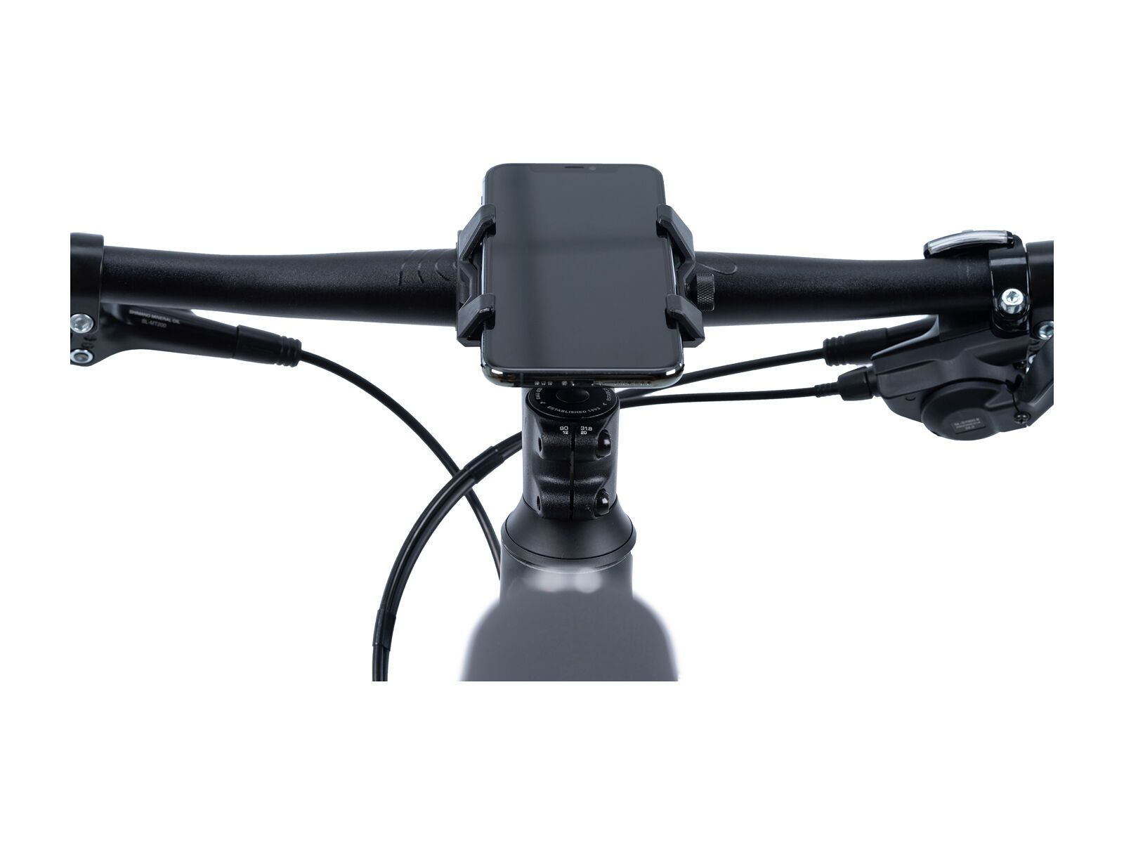 RFR Pro Universal Fahrrad Lenker Handyhalterung schwarz