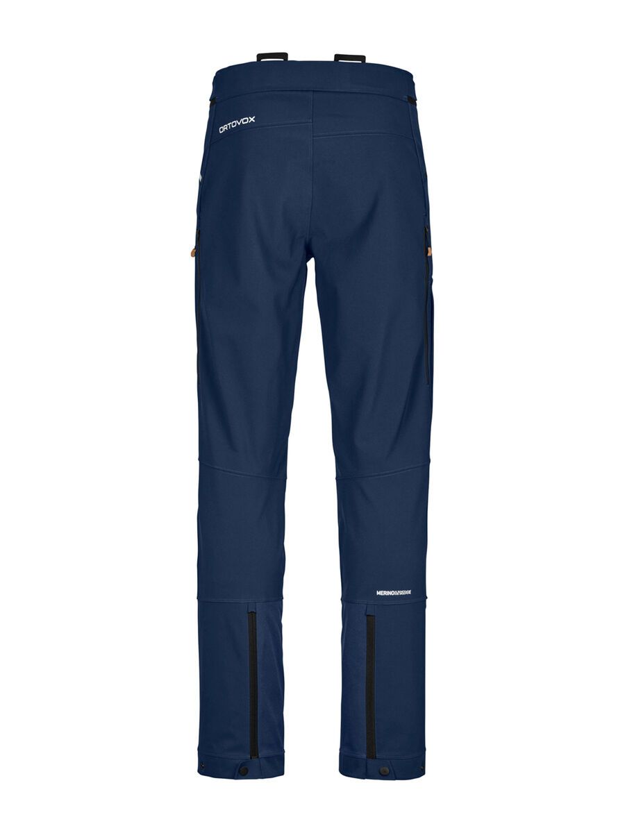 Ortovox Merino Naturetec Pizol Pants M, deep ocean - Bild 2