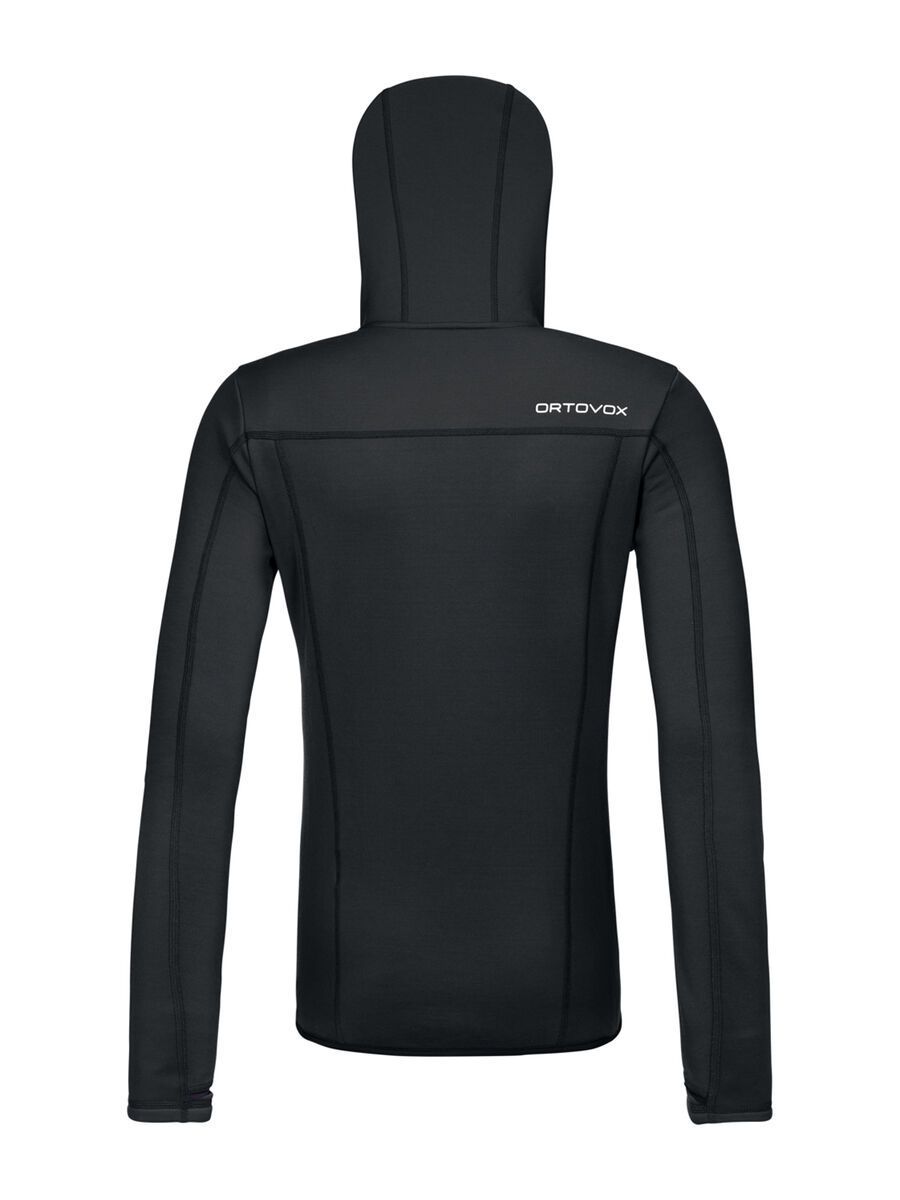 Ortovox Merino Fleece Hoody W, black raven - Bild 2