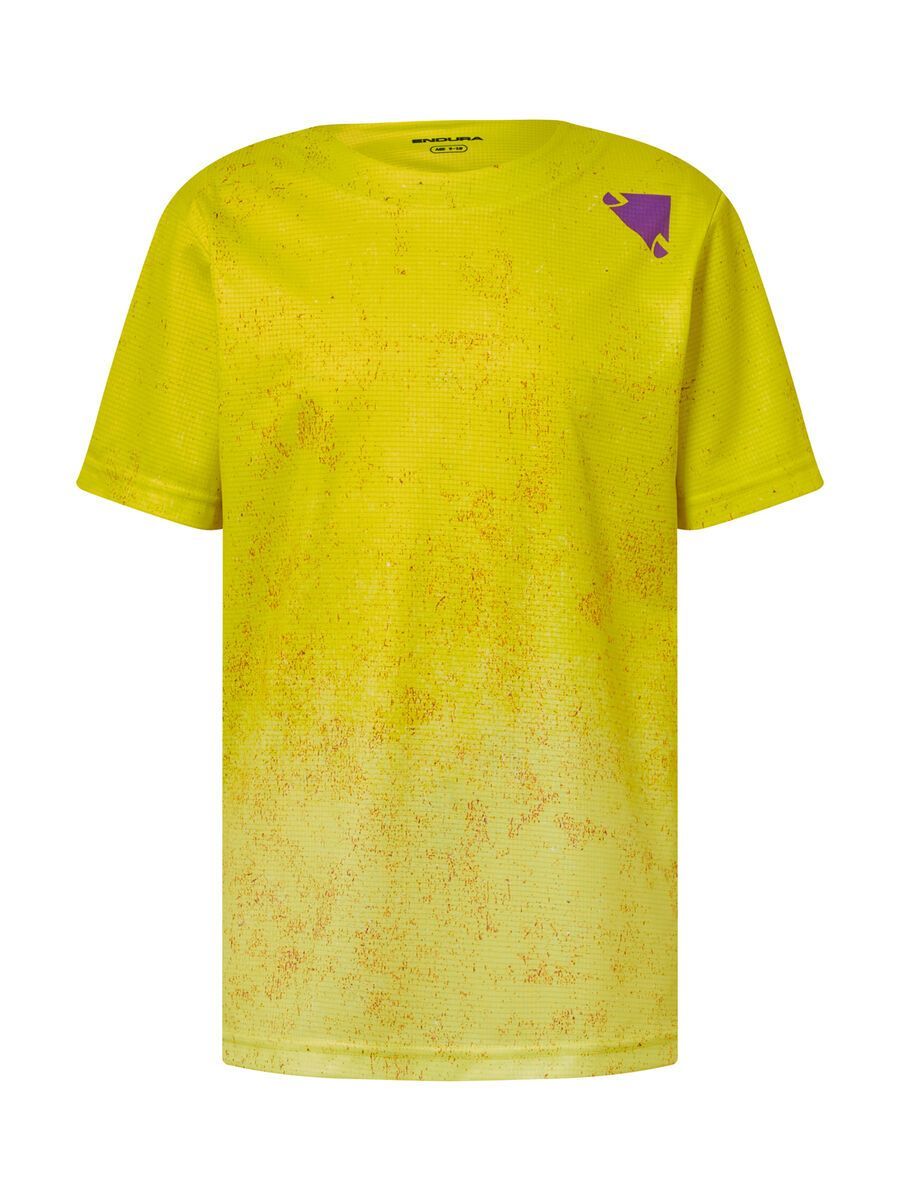Endura Kinder Singletrack Trikot, end citrus - Bild 1