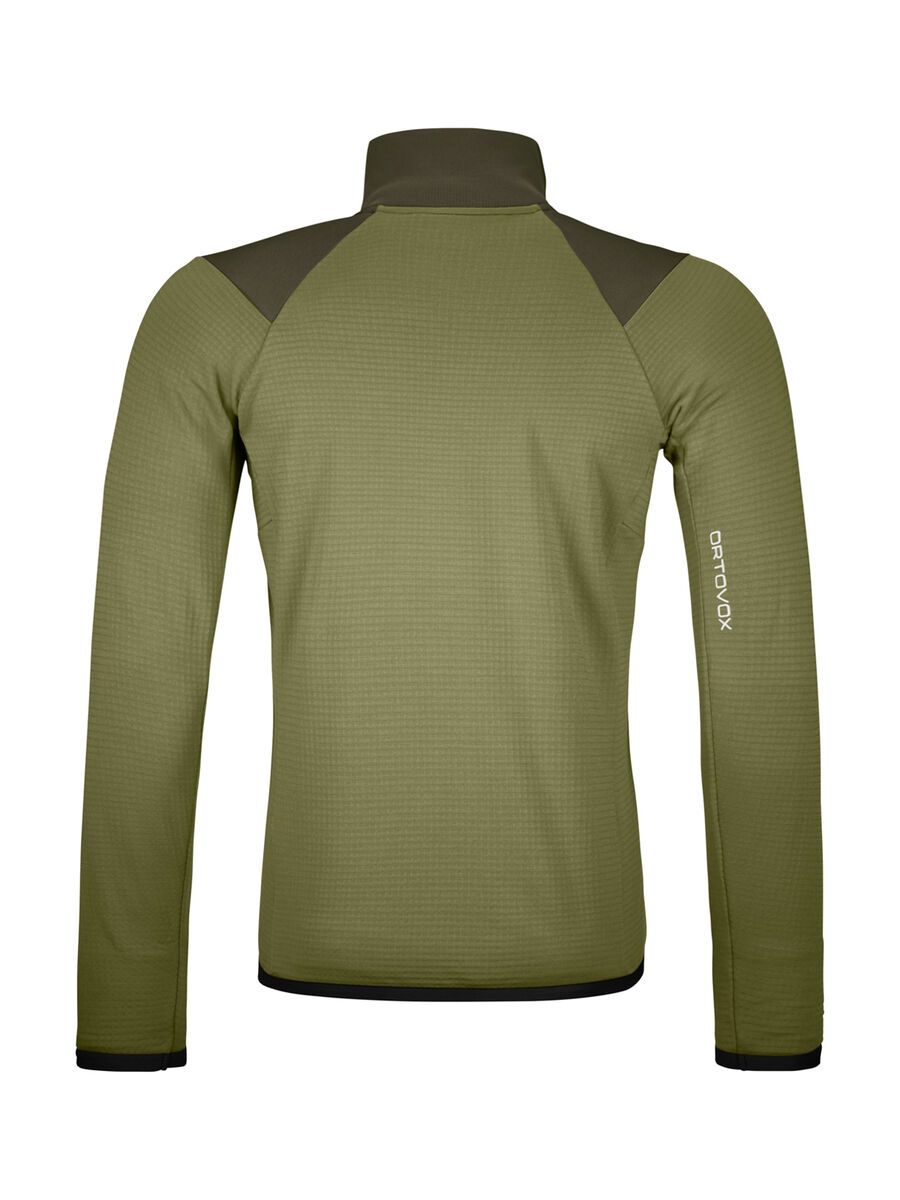 Ortovox Merino Fleece Grid Jacket M, wild herbs - Bild 2