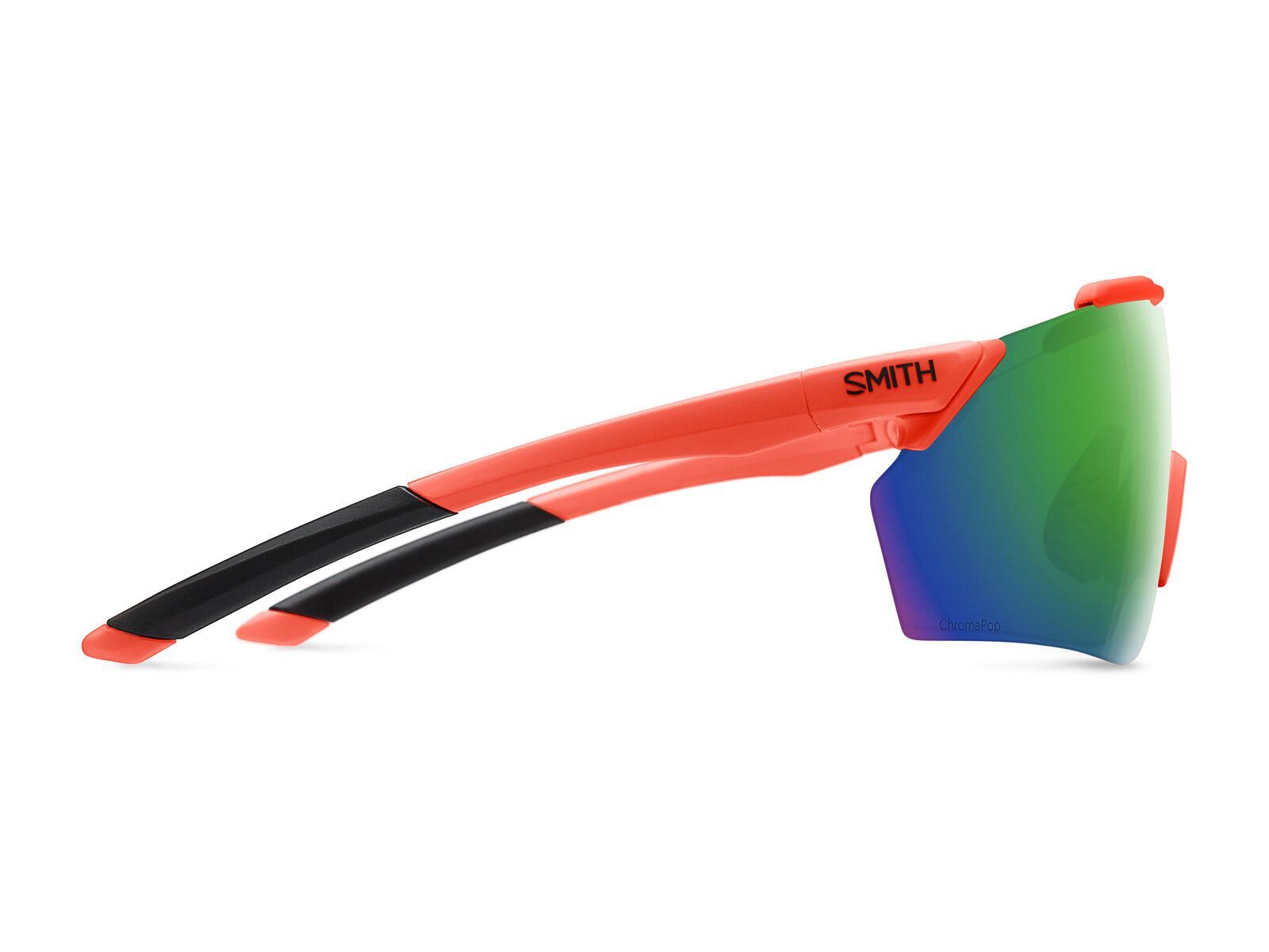 Smith Ruckus PivLock ChromaPop Green Mirror, matte red rock - Bild 3