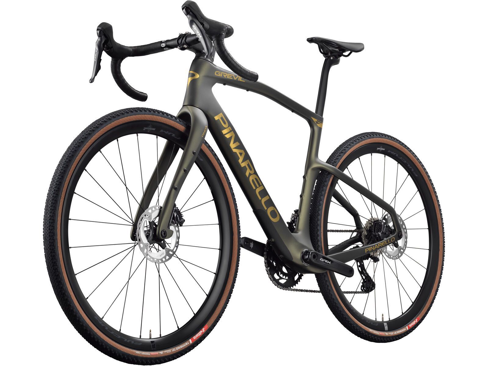 Pinarello Grevil F3 GRX820 2x12DB / Fulcrum Soniq AL, etna black - Bild 2