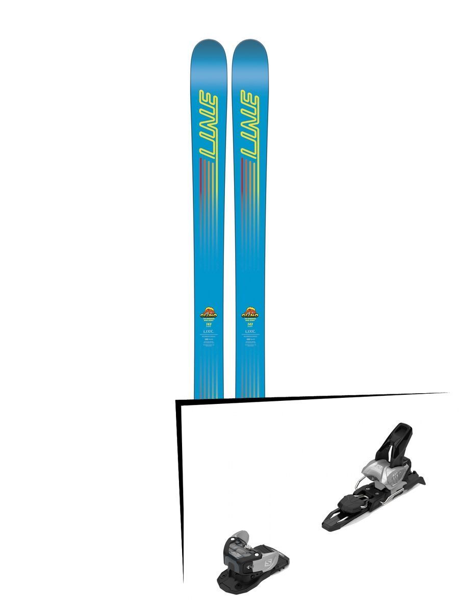 Set: Line Gizmo 2018 + Salomon Warden MNC 11 silver/black - Bild 1