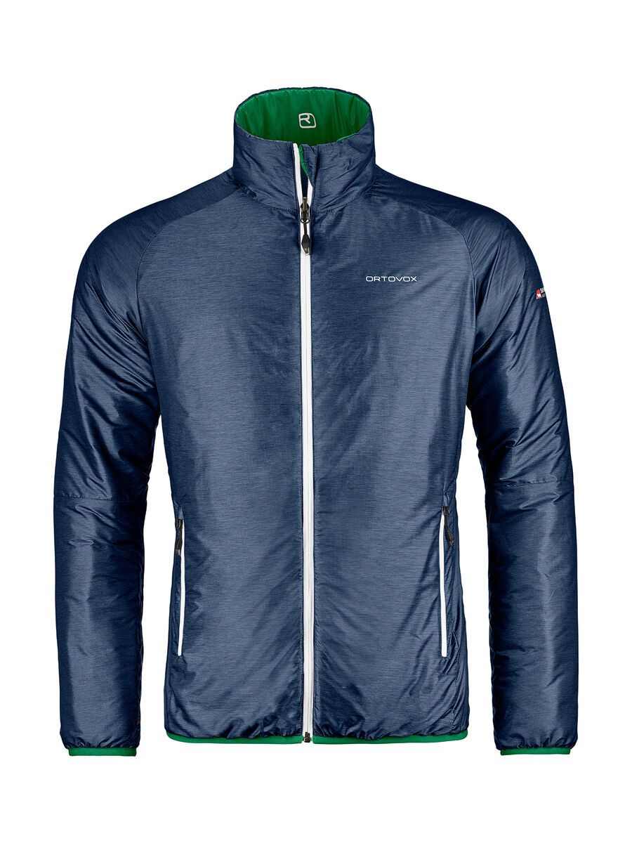 Ortovox Swisswool Light Piz Boval Jacket M, night blue blend - Bild 2
