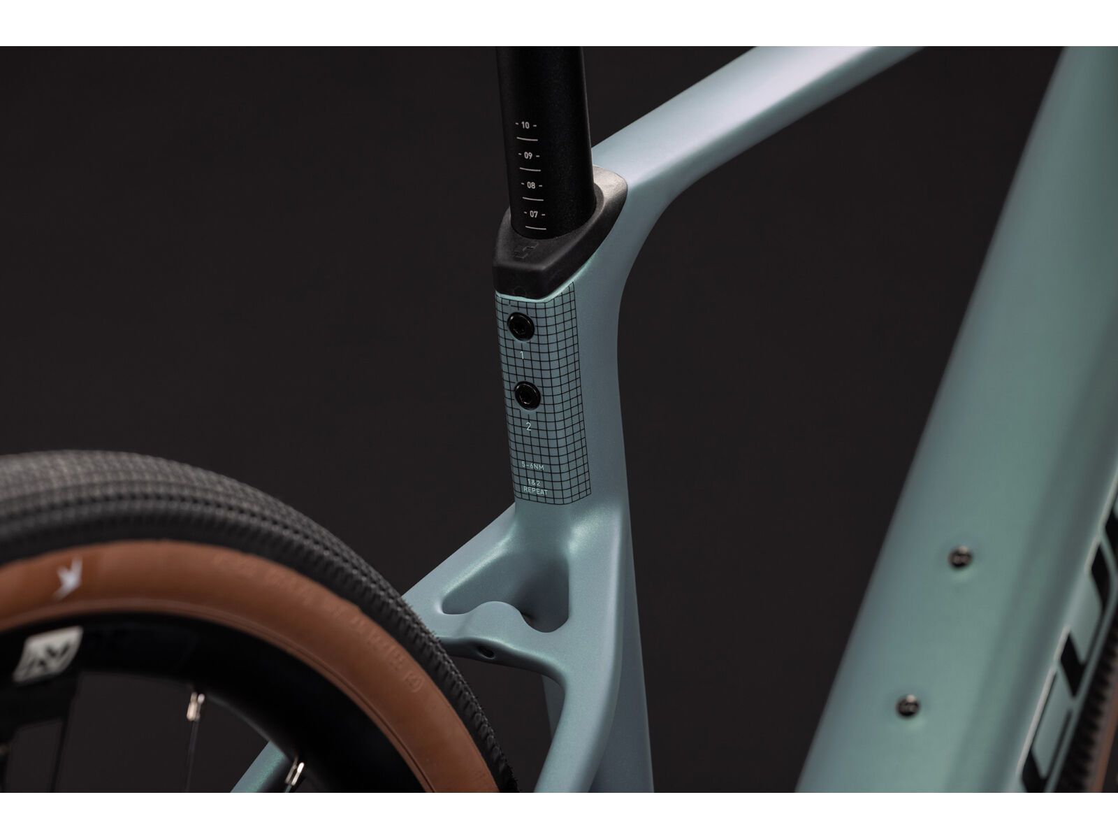 Cube Nulane Hybrid C:62 Race 400X, seagrey´n´black - Bild 3