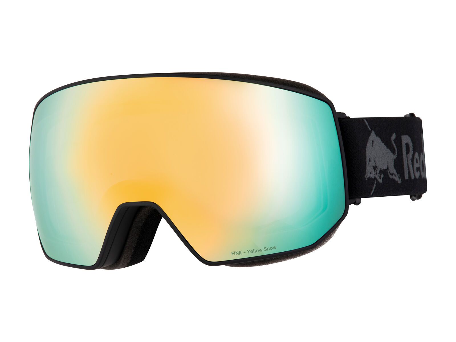 Red Bull Spect Eyewear Fink, Smoke-Yellow Mirror / black - Bild 4