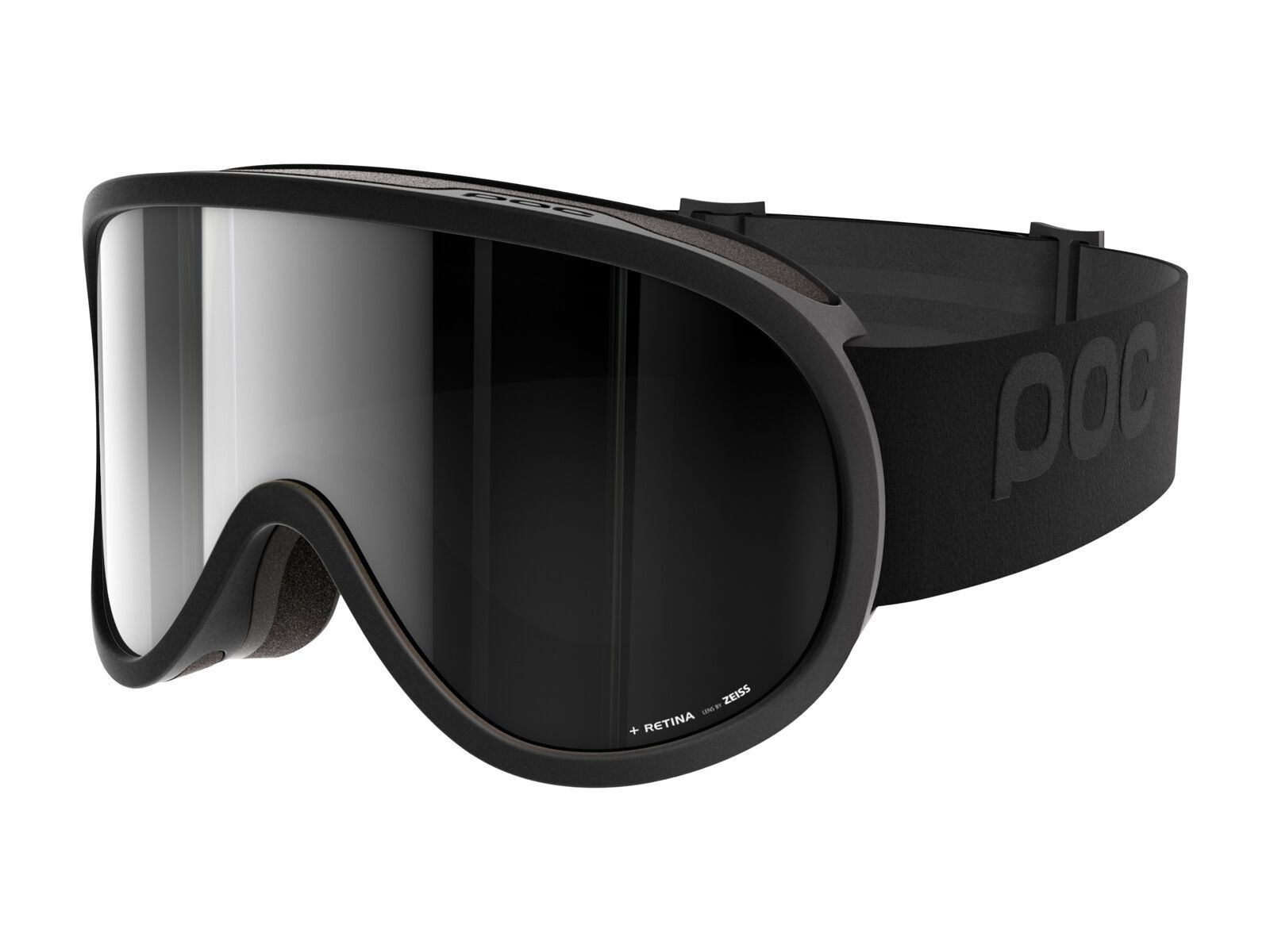 POC Retina All Black, uranium black/Lens: black - Bild 1