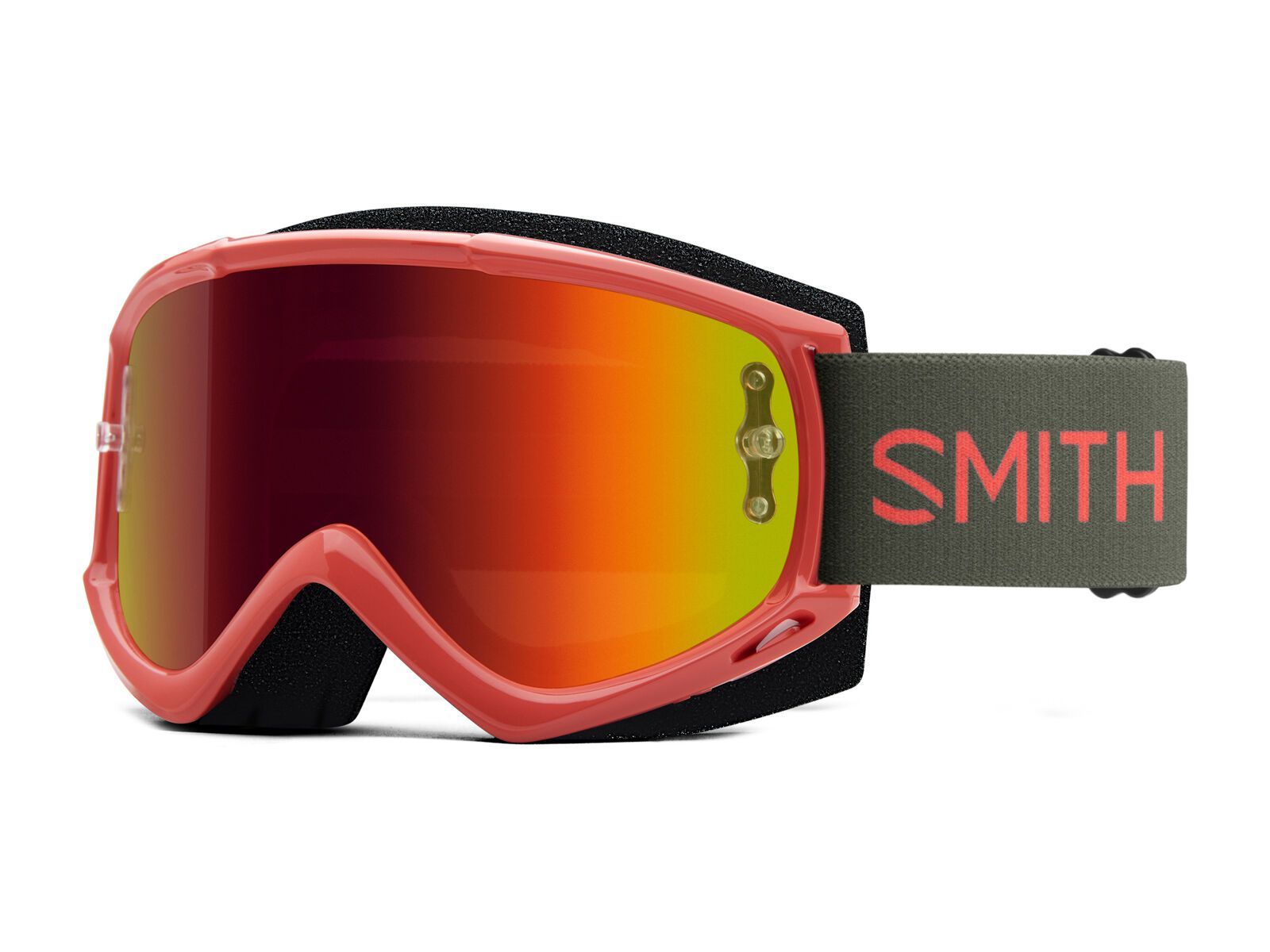 Smith Fuel V.1 inkl. WS, sage red rock/Lens: red mirror - Bild 1