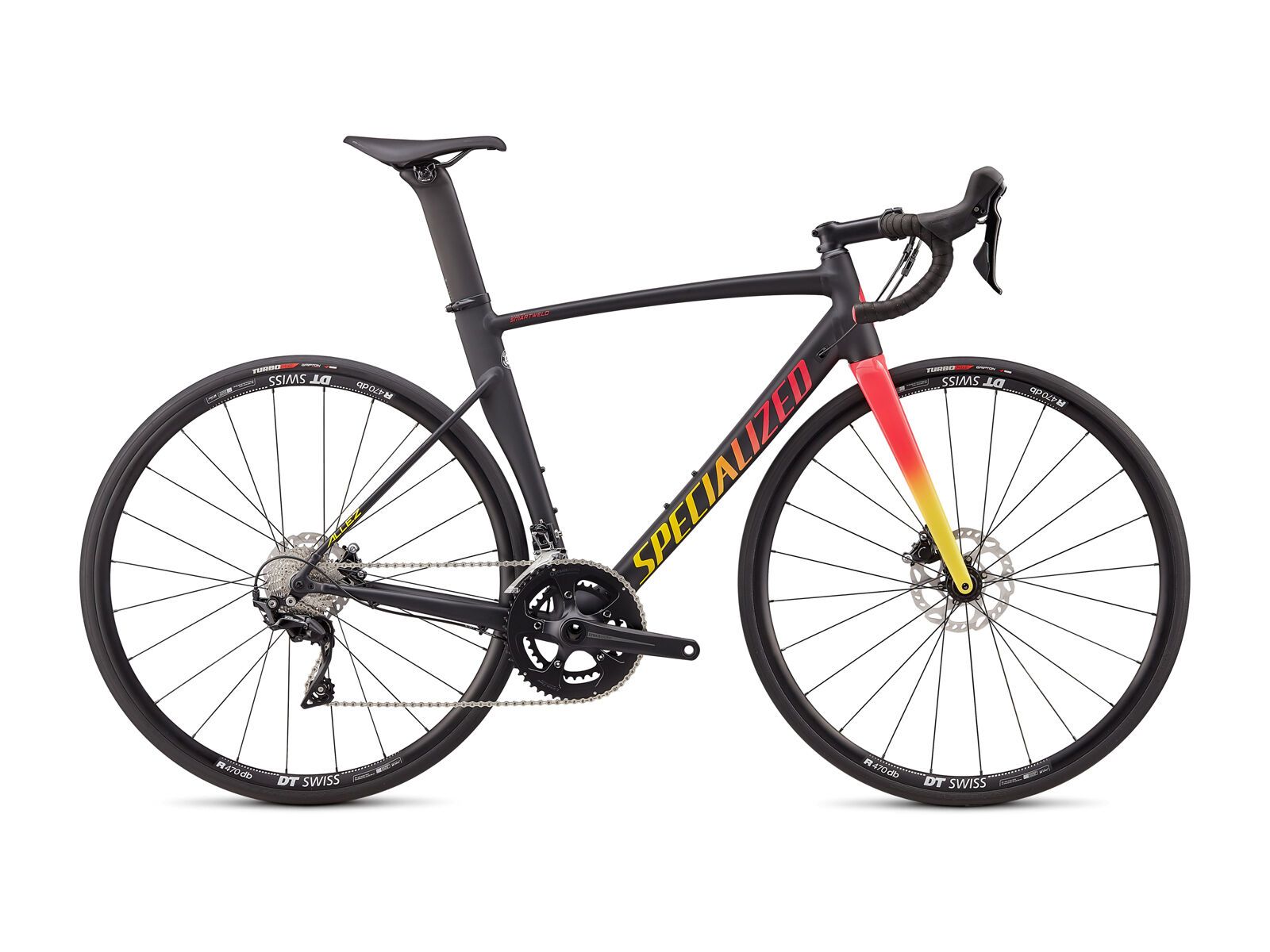Specialized Allez Sprint Disc Comp, black/golden yellow/vivid pink - Bild 1