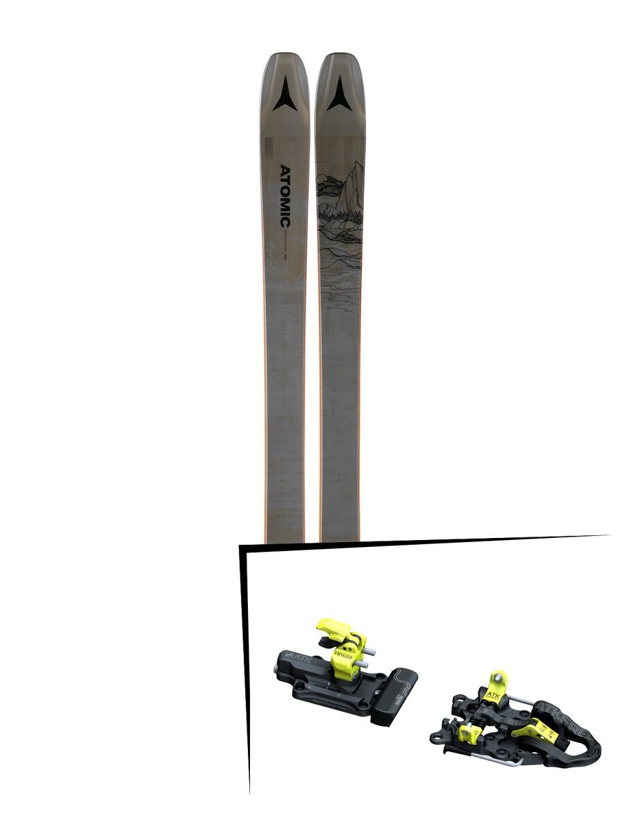 Set: Atomic Bent Chetler 100 2019 + ATK Freeraider 14 2.0 - Bild 1
