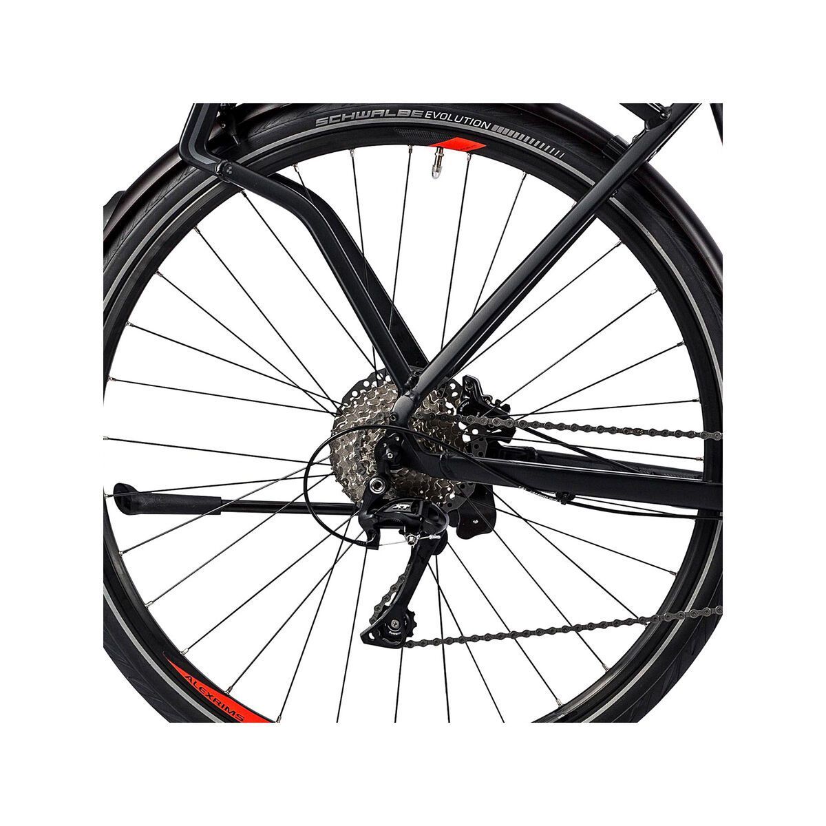 Cube Delhi EXC Trapeze, black grey flashred - Bild 4