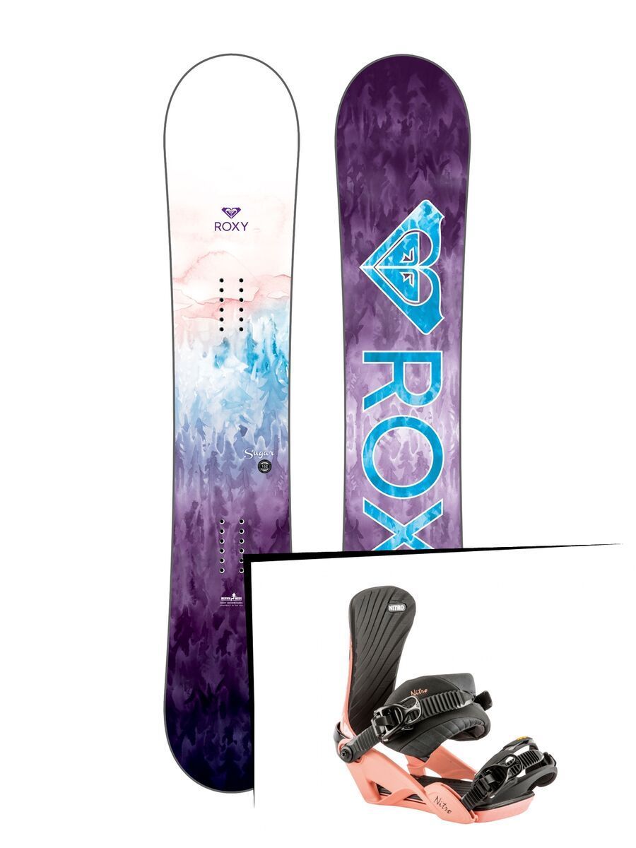Set: Roxy Sugar 2019 + Nitro Ivy flamingo - Bild 1