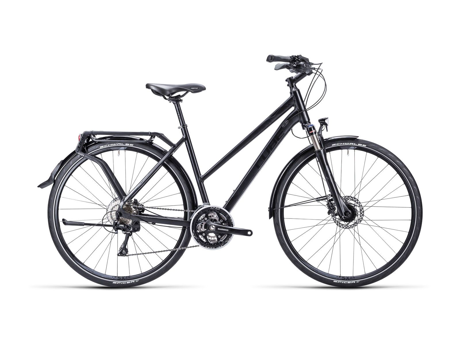 Cube Delhi Pro Trapeze, black anthrazit black - Bild 1