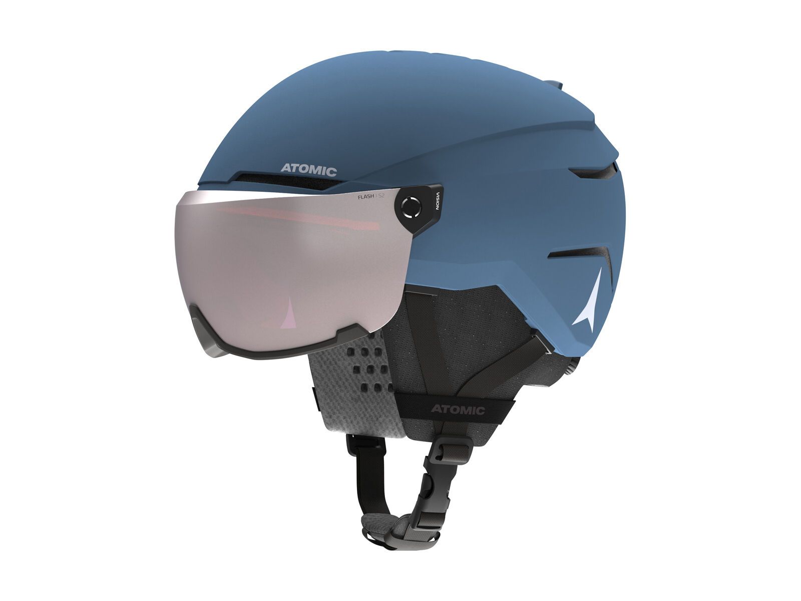 Atomic Savor Visor JR, Silver Flash / blue - Bild 1