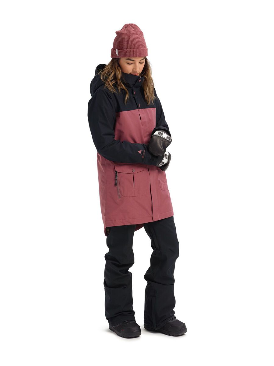 Burton Women's Gore-Tex Eyris Jacket, true black/rose brown - Bild 3